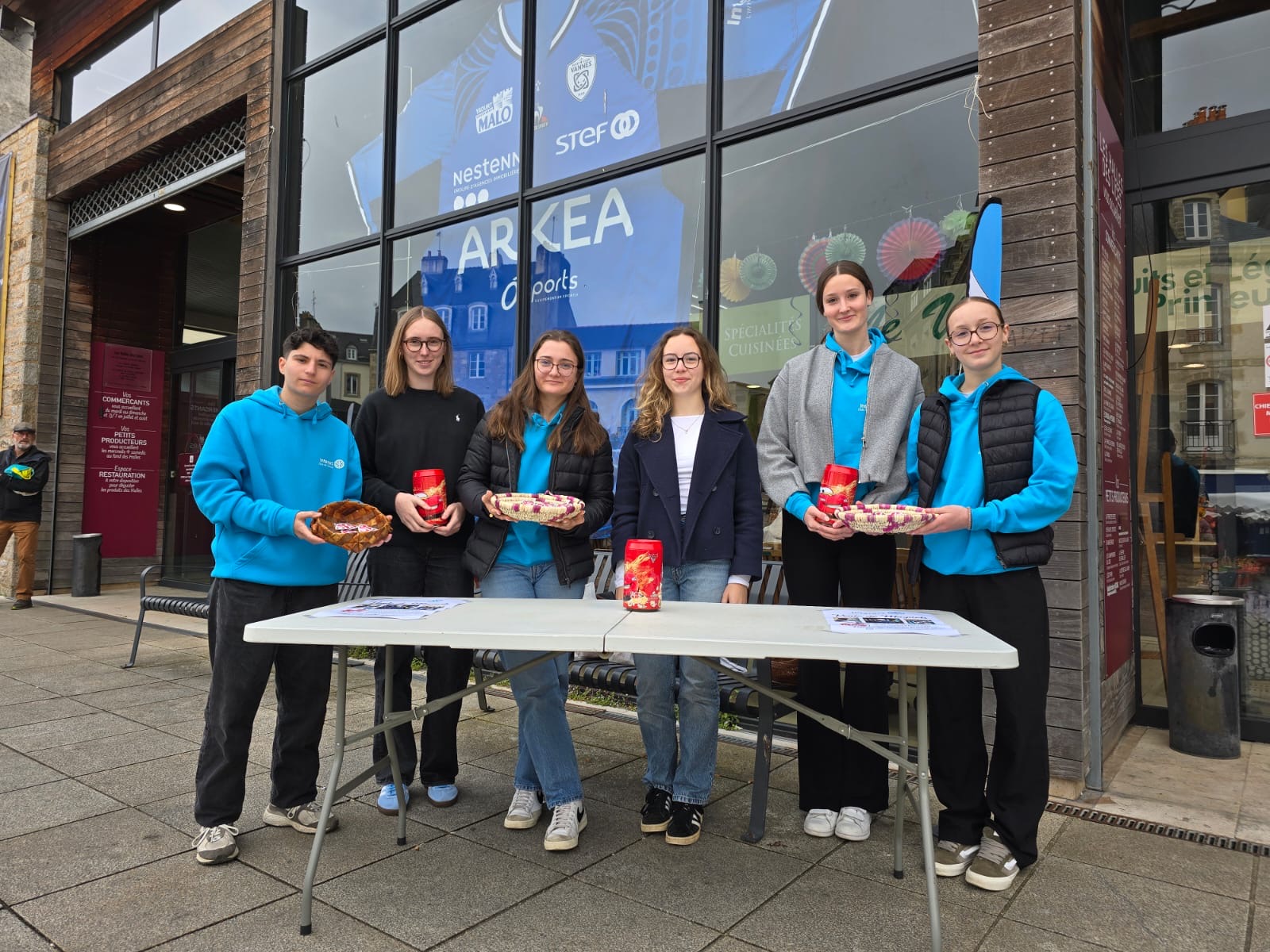 Photo de notre équipe du matin